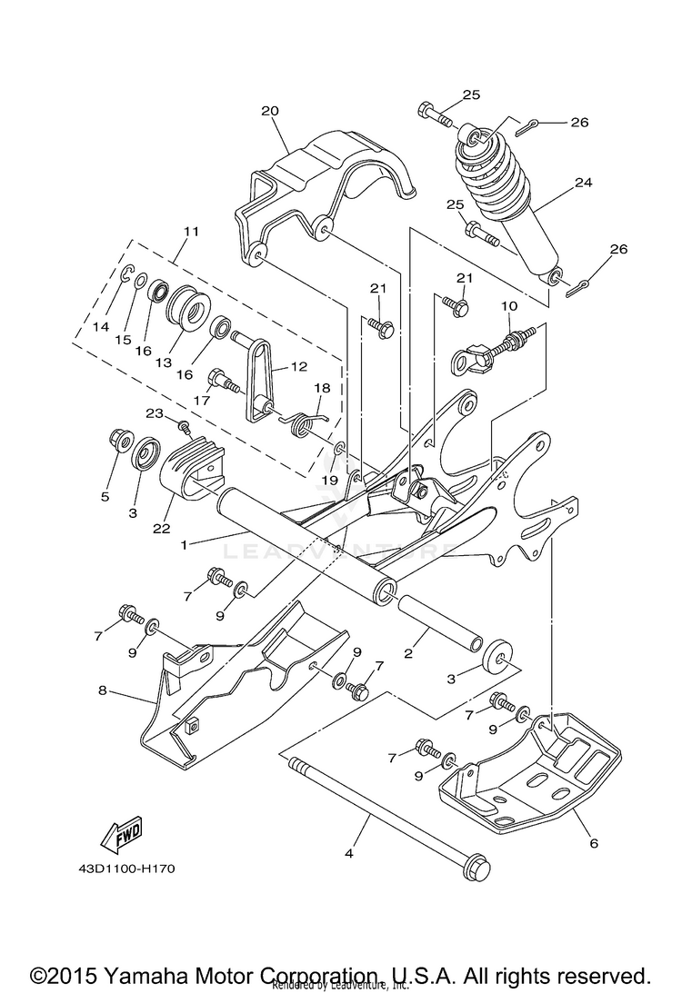 Rear Arm Schematic