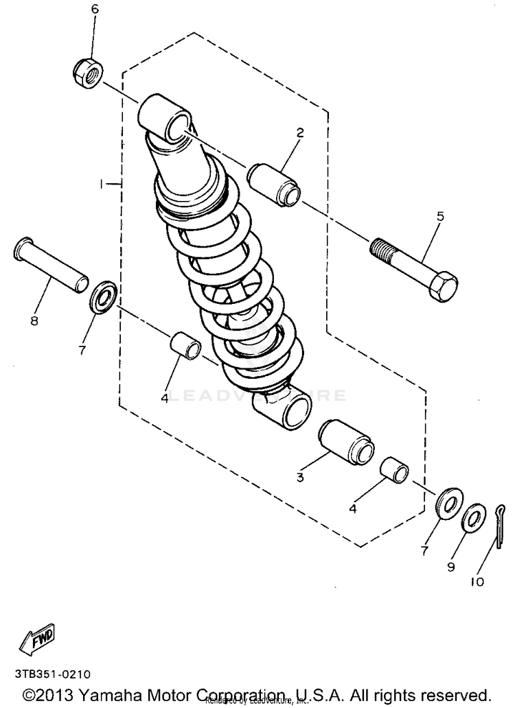 Rear Suspension Schematic
