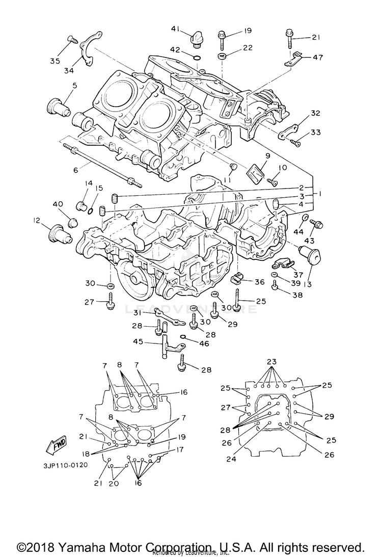 Crankcase Schematic