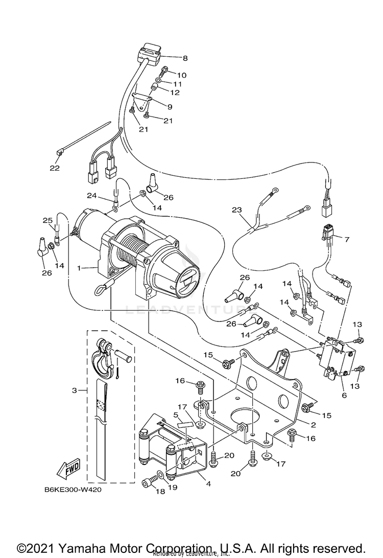Winch Schematic