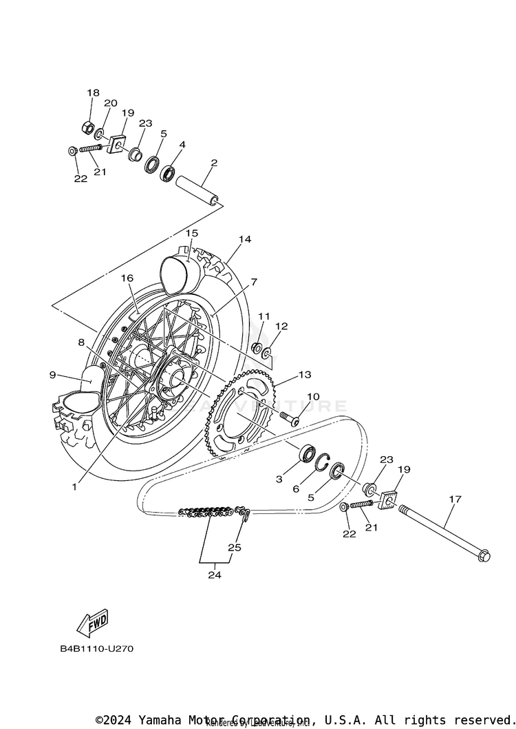 Rear Wheel Schematic