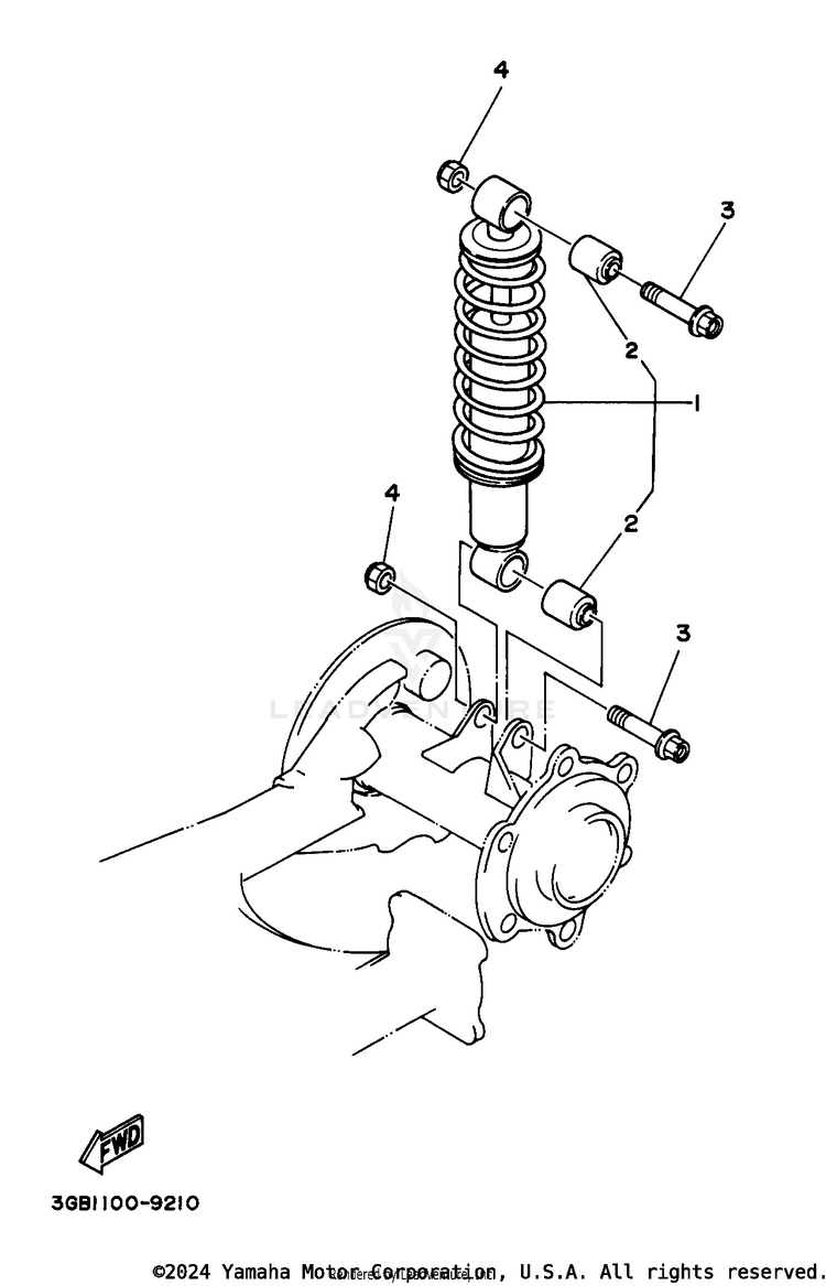 Rear Suspension Schematic