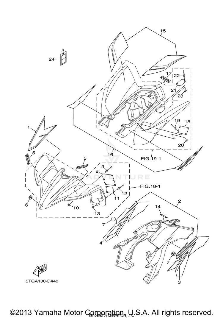 Emblem Label 1 YFZ450 SPECIAL EDITION - YFZ450SET - 2005 Schematic