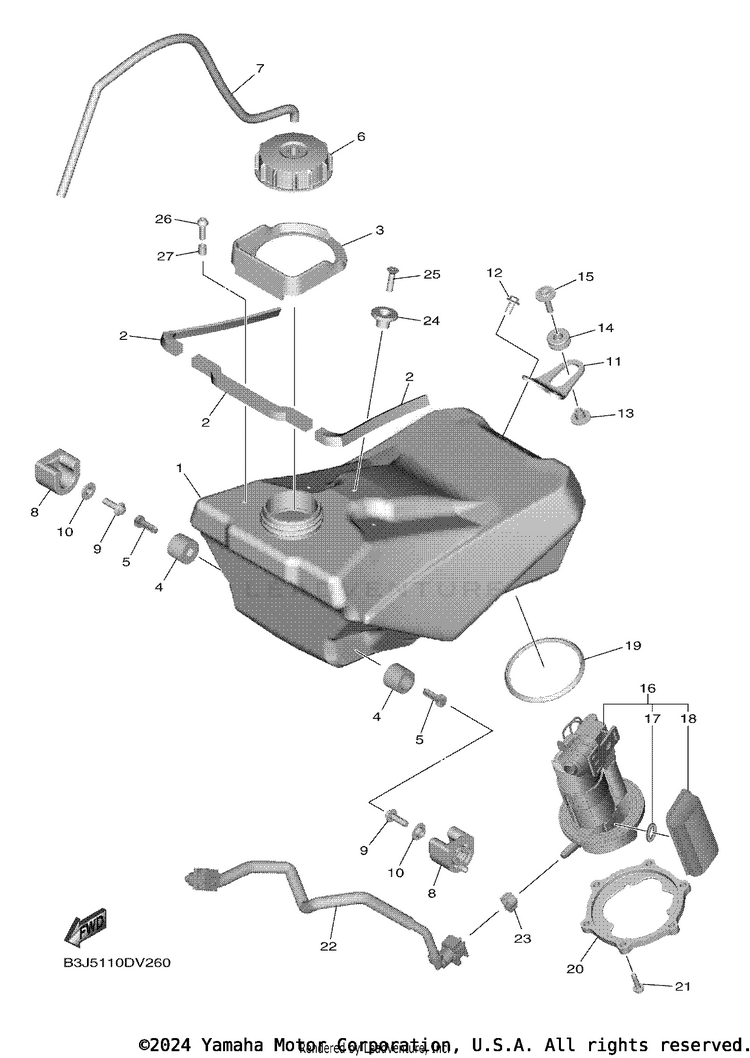 Fuel Tank Schematic