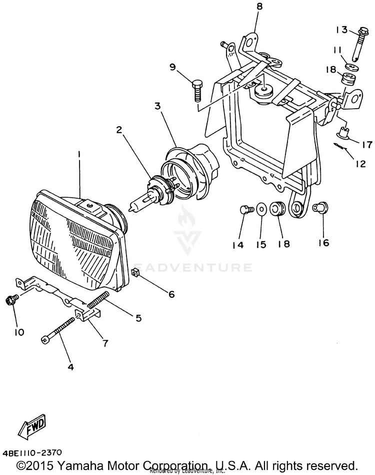 Headlight Schematic