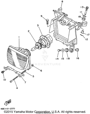 Headlight Schematic