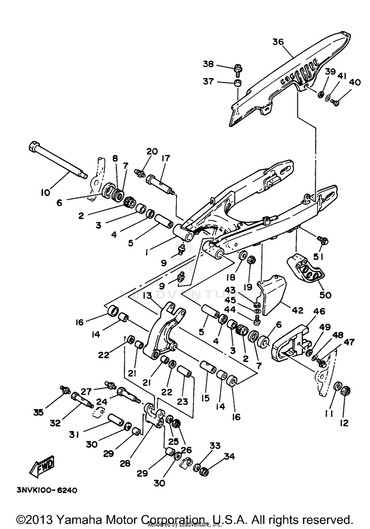 Rear Arm Schematic