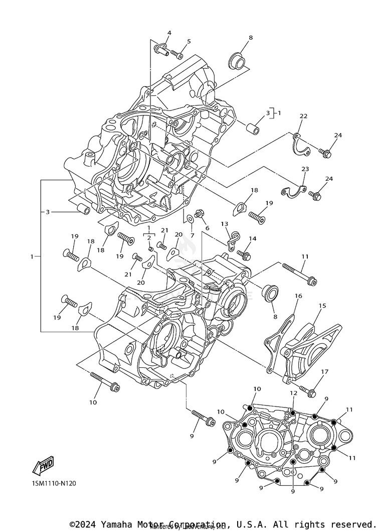 Crankcase Schematic