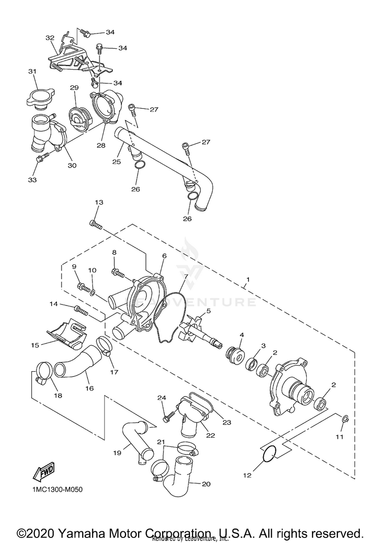 Water Pump Schematic