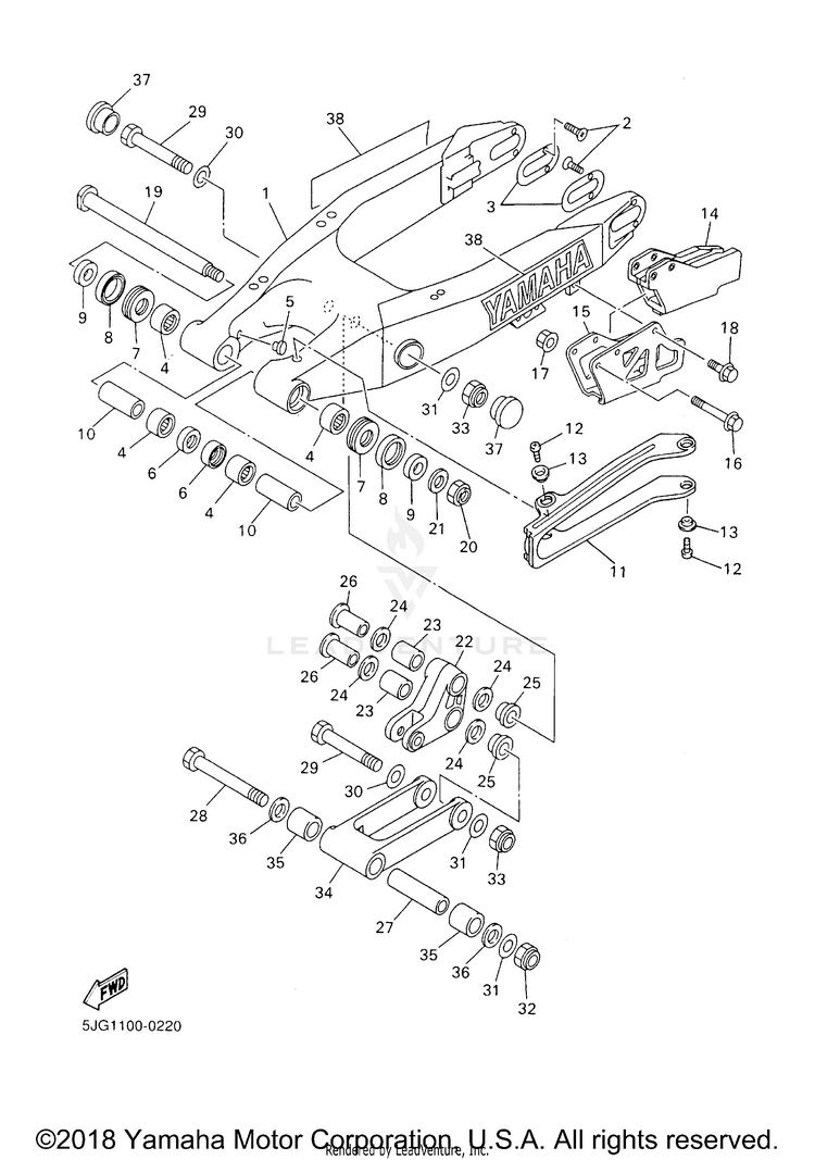 Rear Arm Schematic