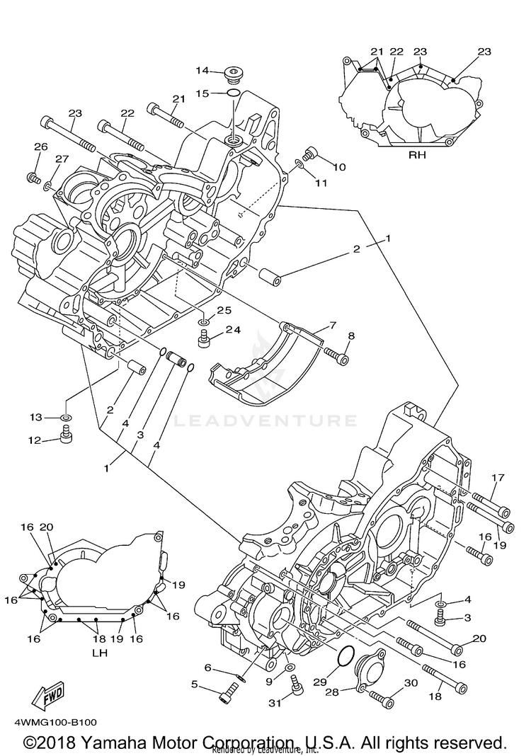 Crankcase Schematic