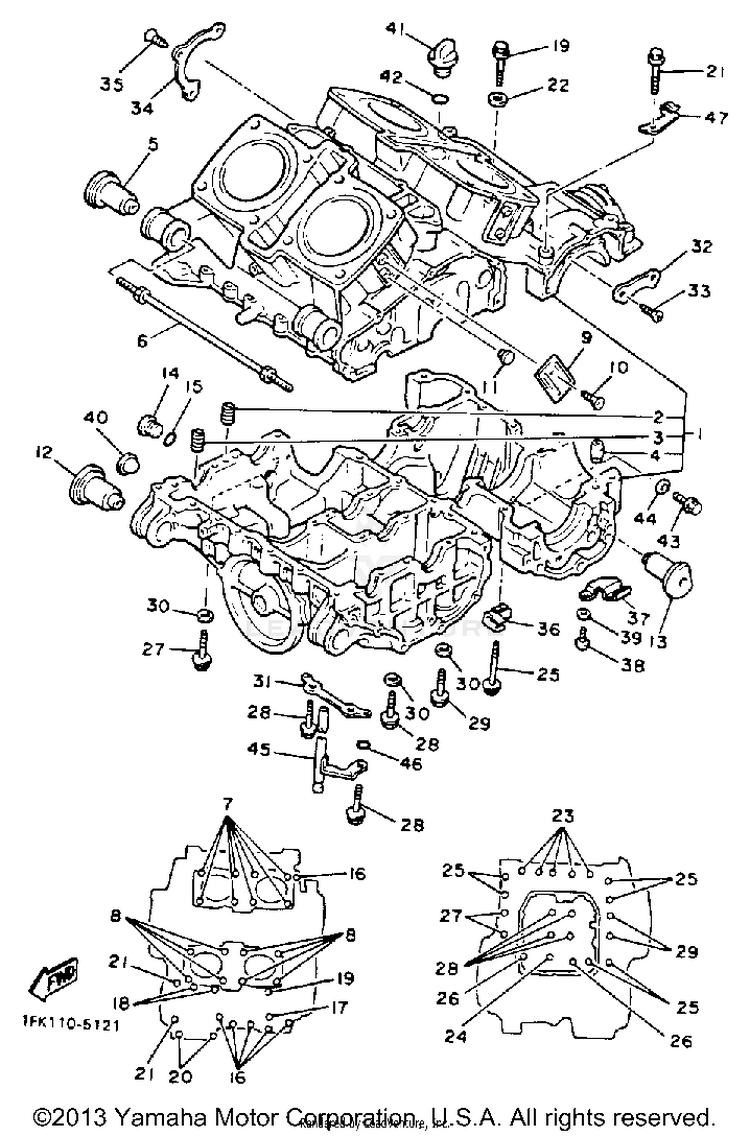 Crankcase Schematic