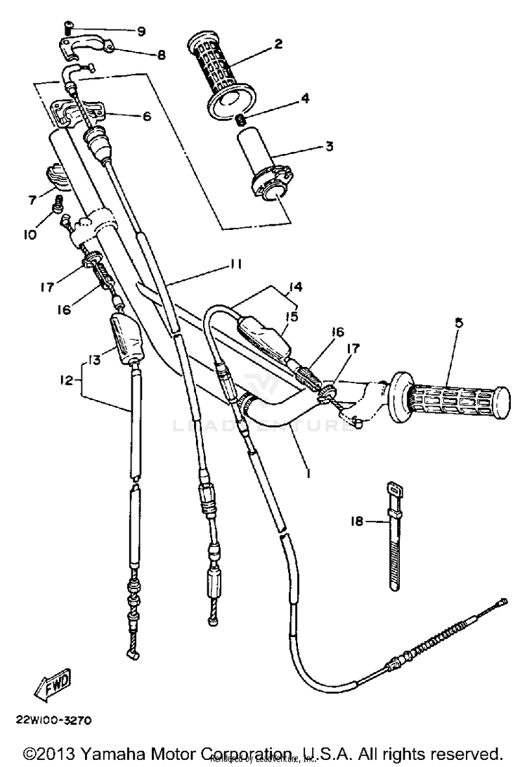 Handlebar-Cable Schematic