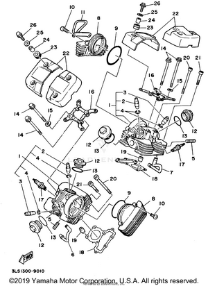 Cylinder Head Schematic