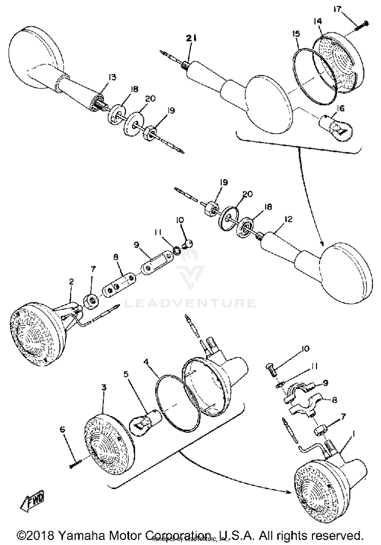 Flasher Lamp Schematic