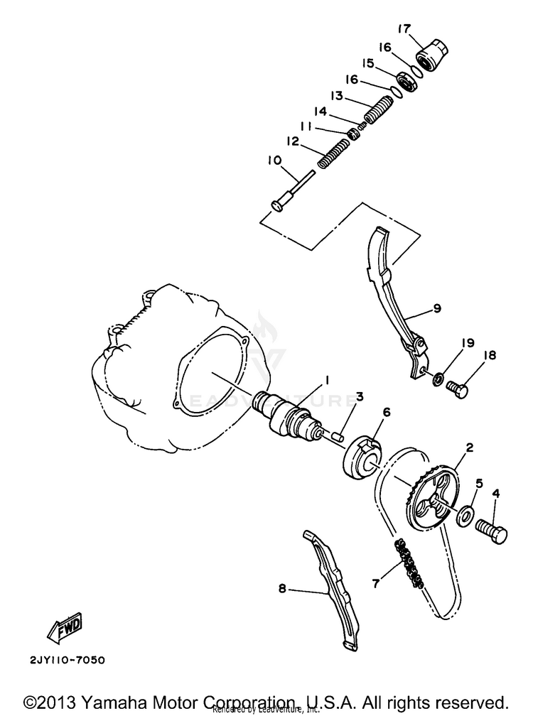 Camshaft Chain Schematic