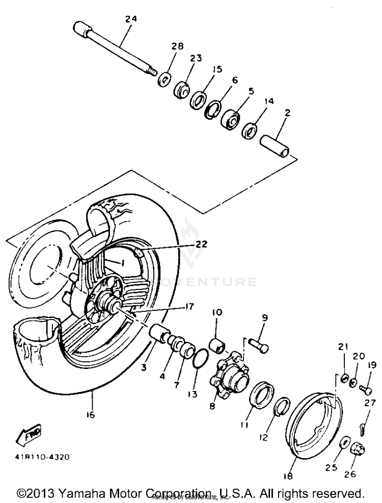 Rear Wheel Schematic