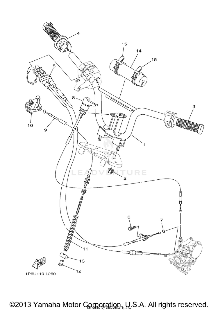 Steering Handle Cable Schematic