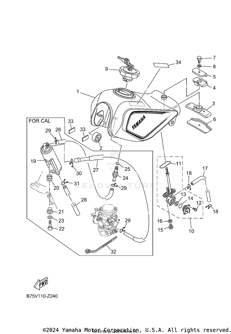 Fuel Tank Schematic