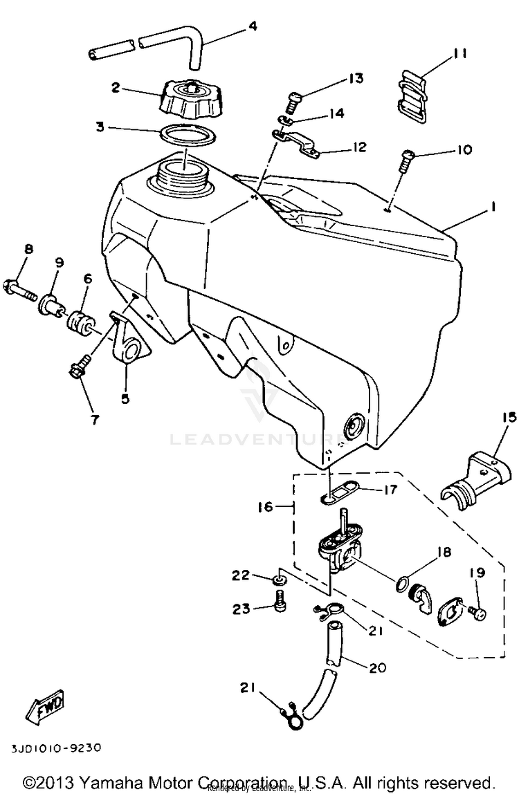 Fuel Tank Schematic