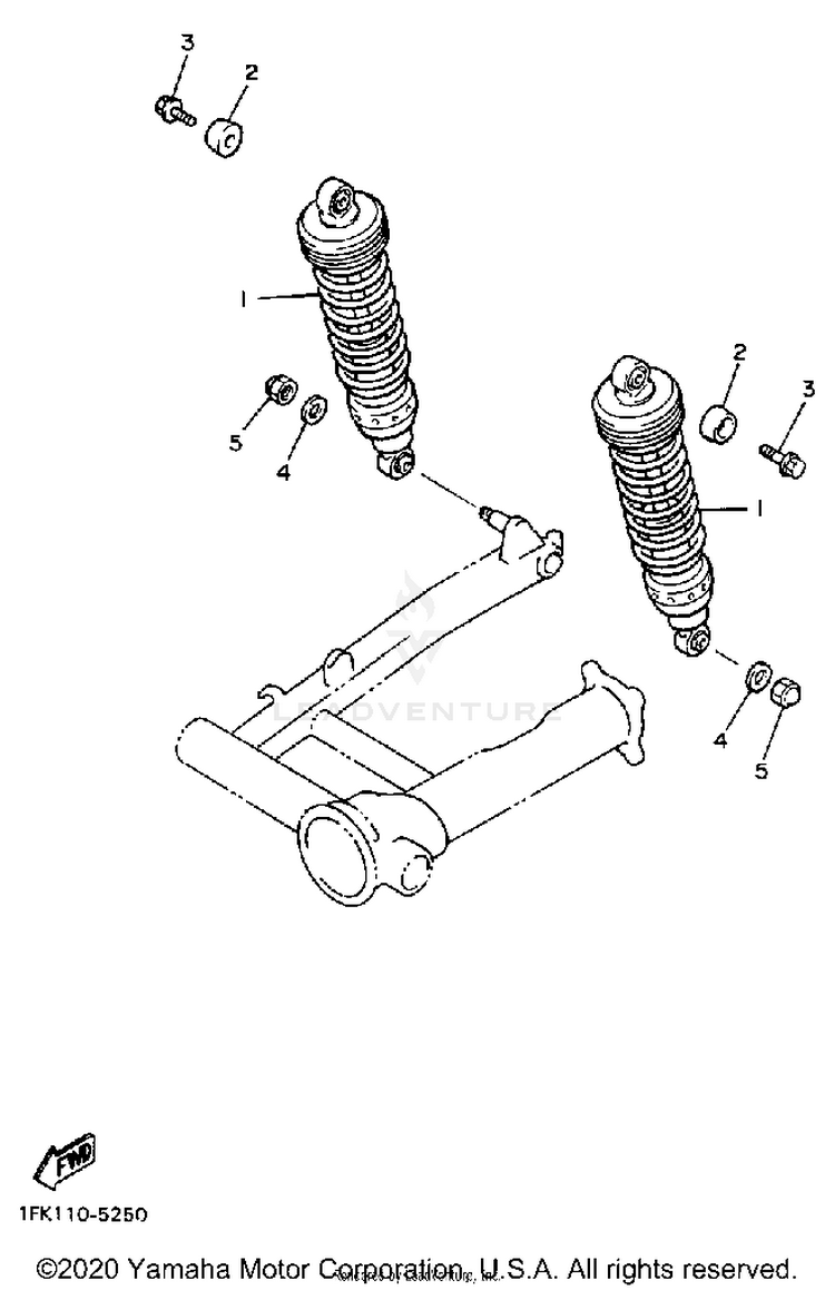 Rear Shocks Schematic