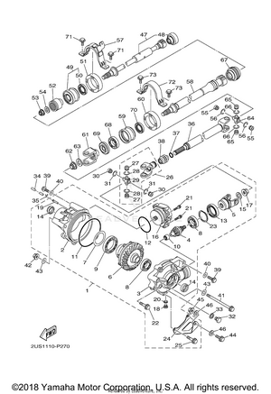 Front Differential Schematic