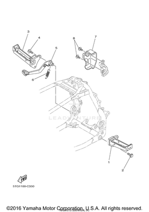 Stand Footrest Schematic
