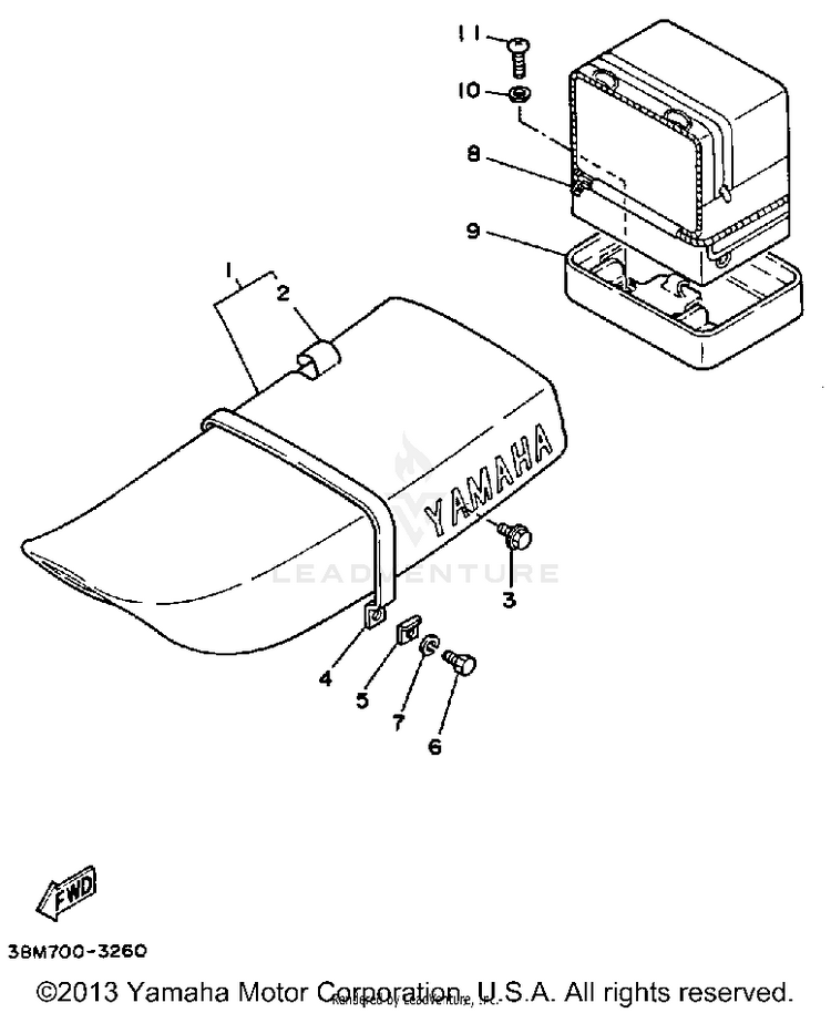 Seat Schematic