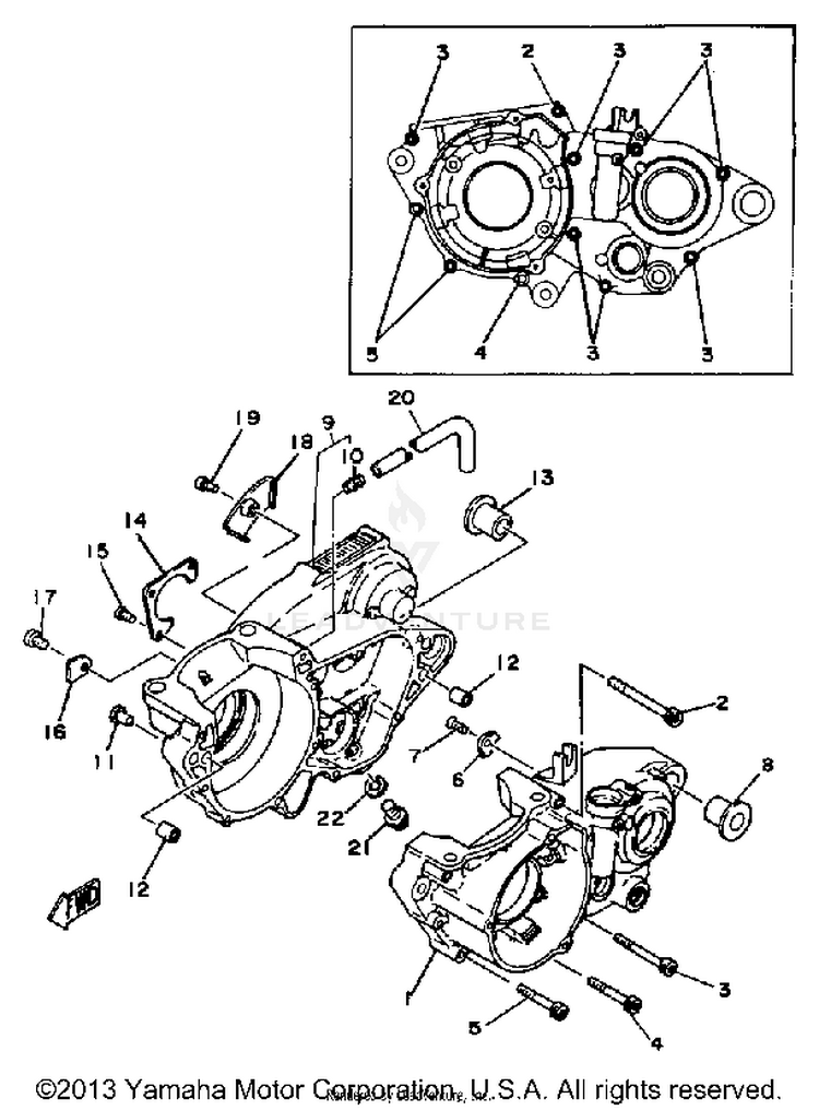 Crankcase Schematic