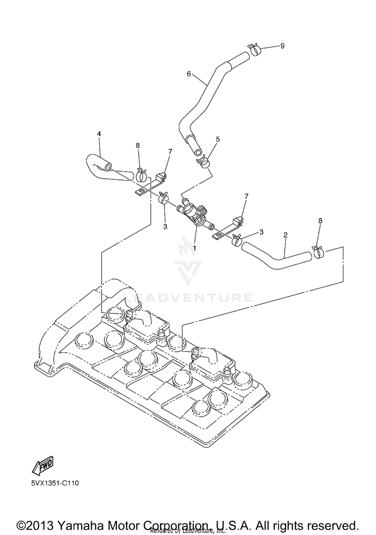 Air Induction System Schematic
