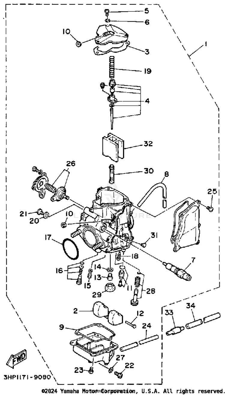 Carburetor Schematic
