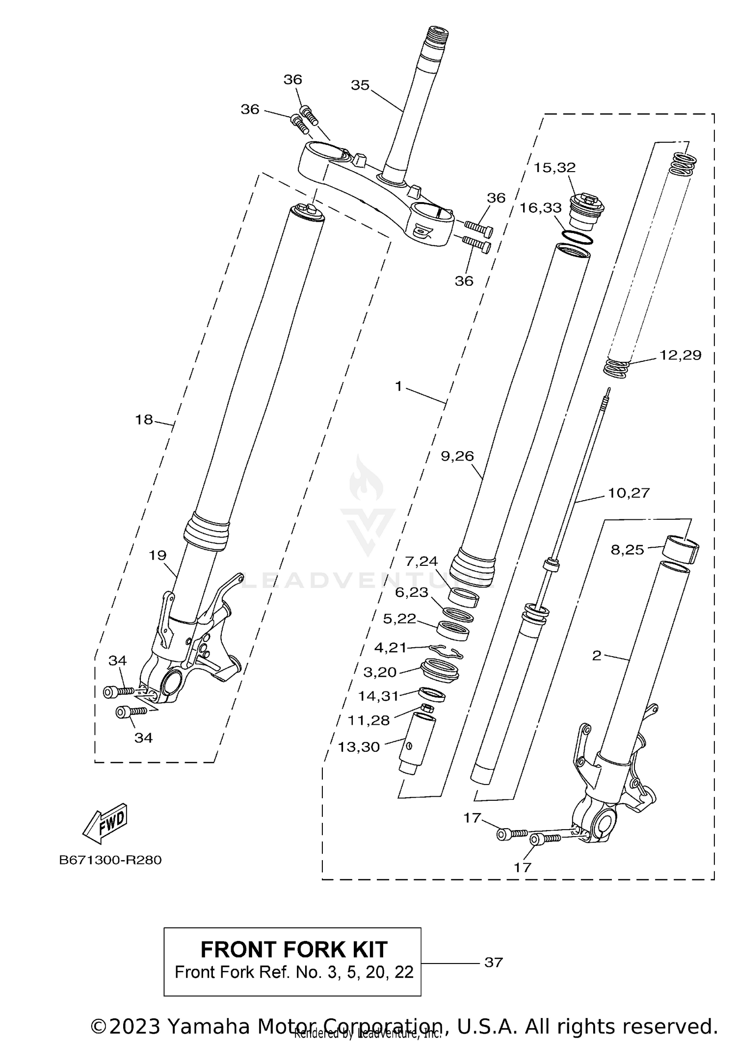 FRONT FORK