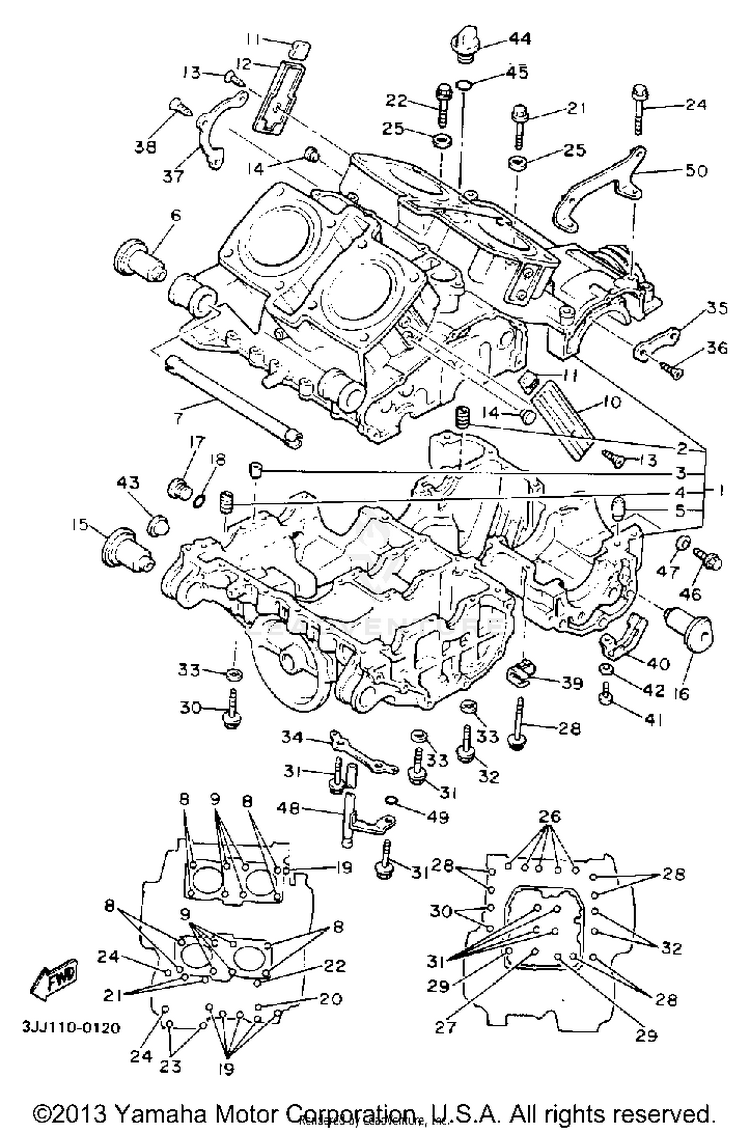 Crankcase Schematic