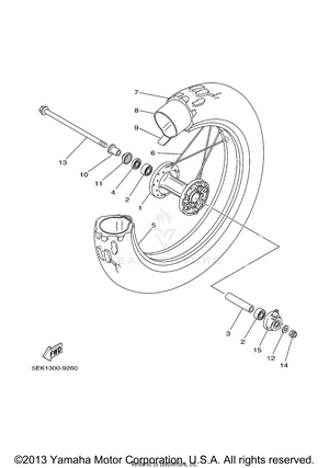 Front Wheel Schematic