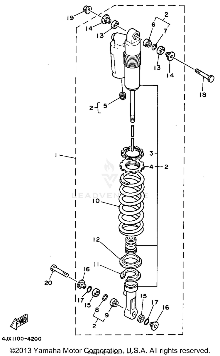 Rear Suspension Schematic