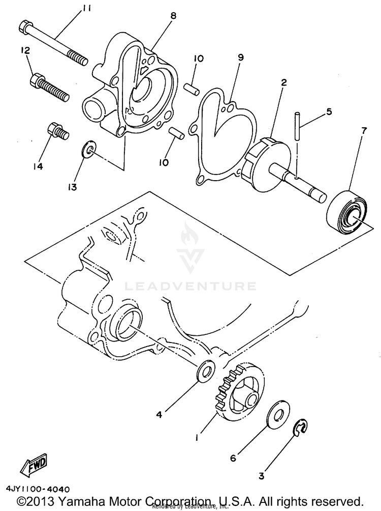 Water Pump Schematic