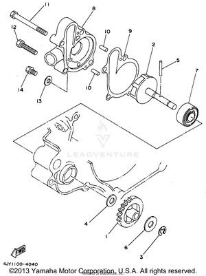 Water Pump Schematic