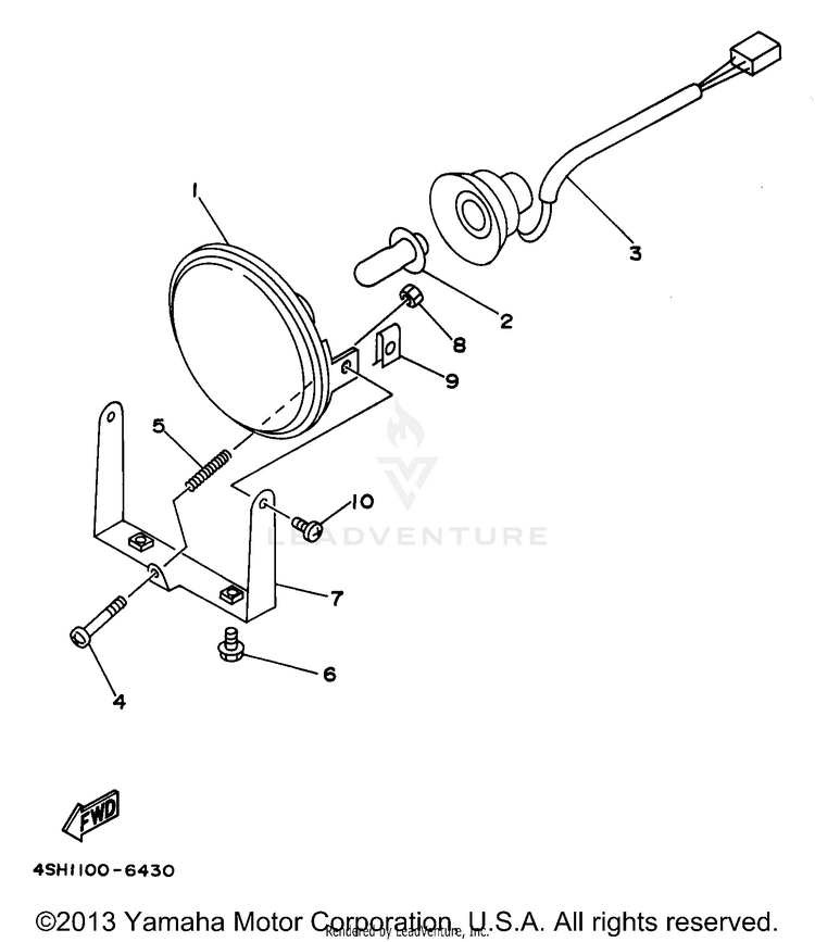 Headlight Schematic