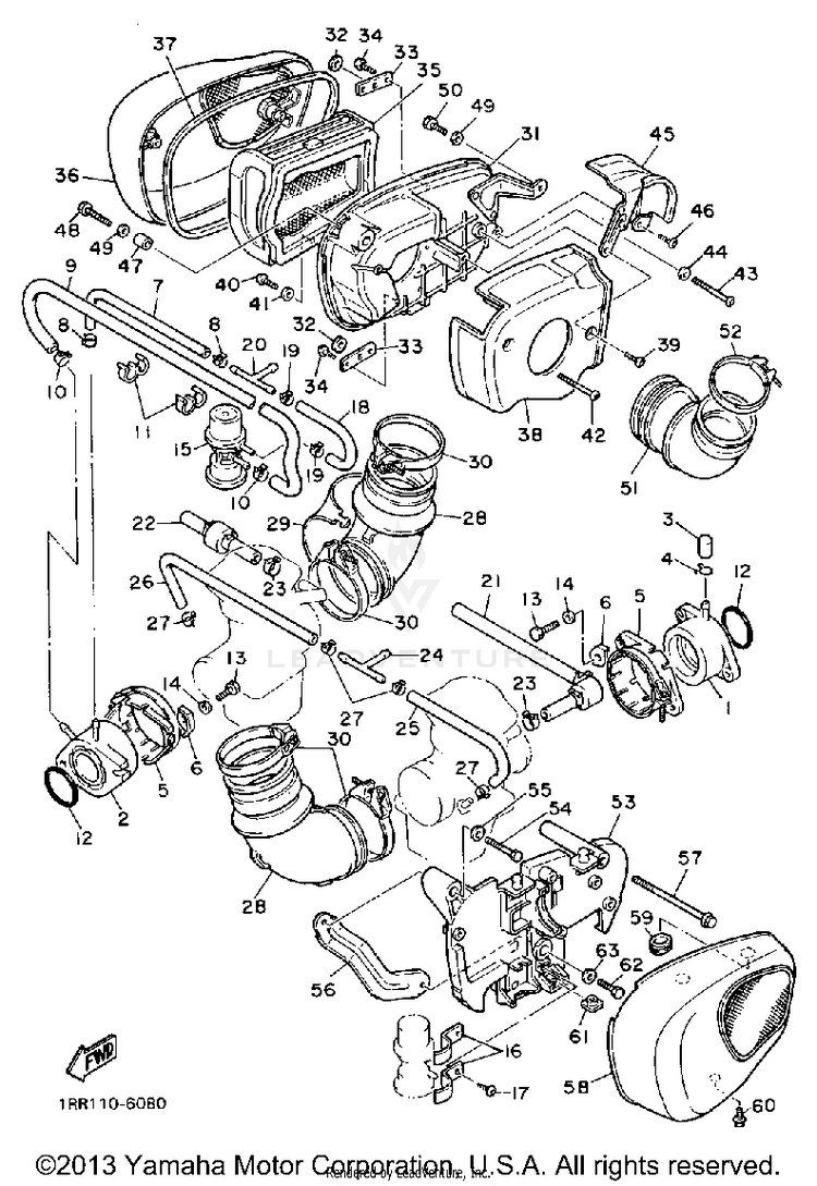 Air Filter Xv700cs Ct Schematic