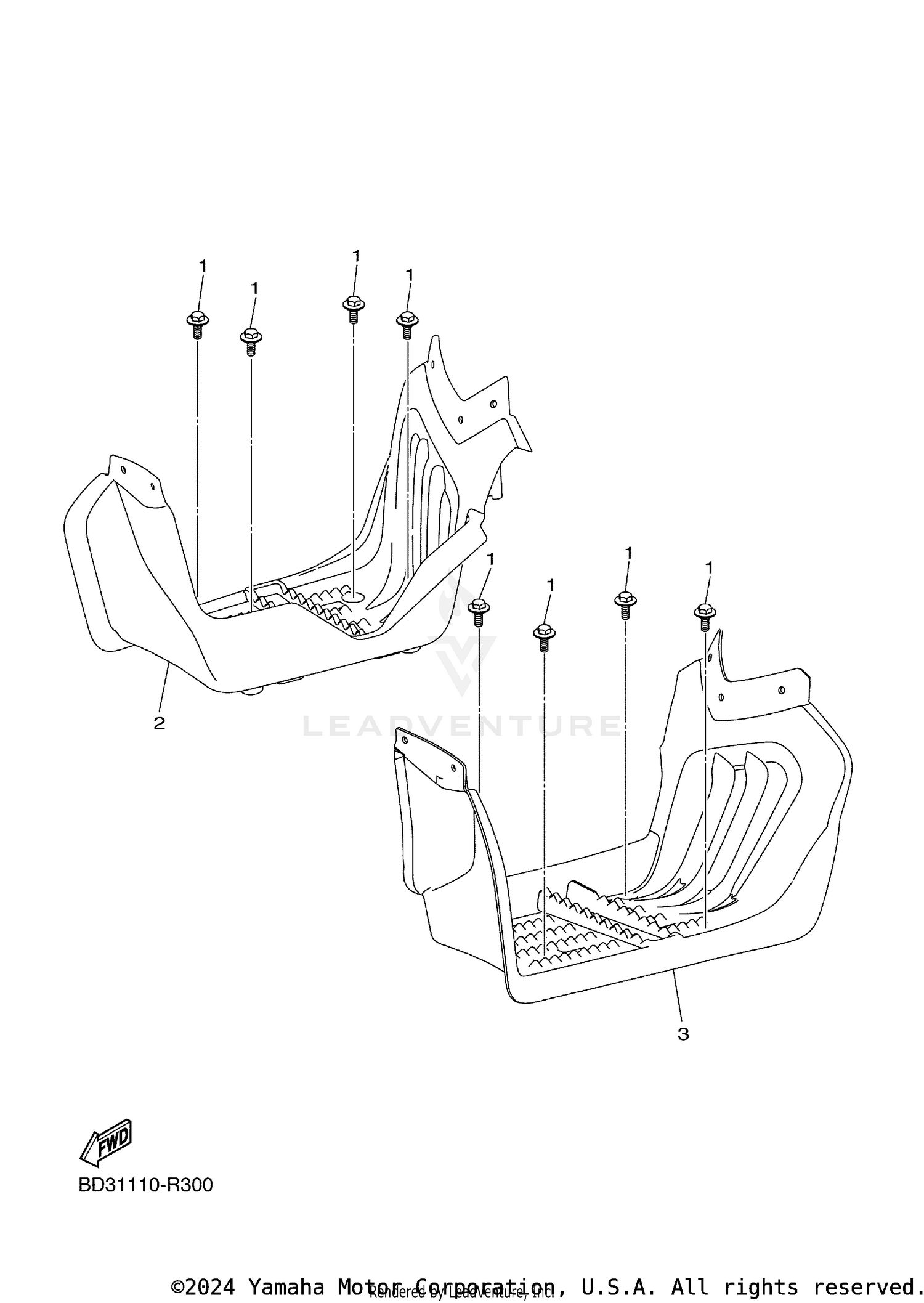 STAND FOOTREST