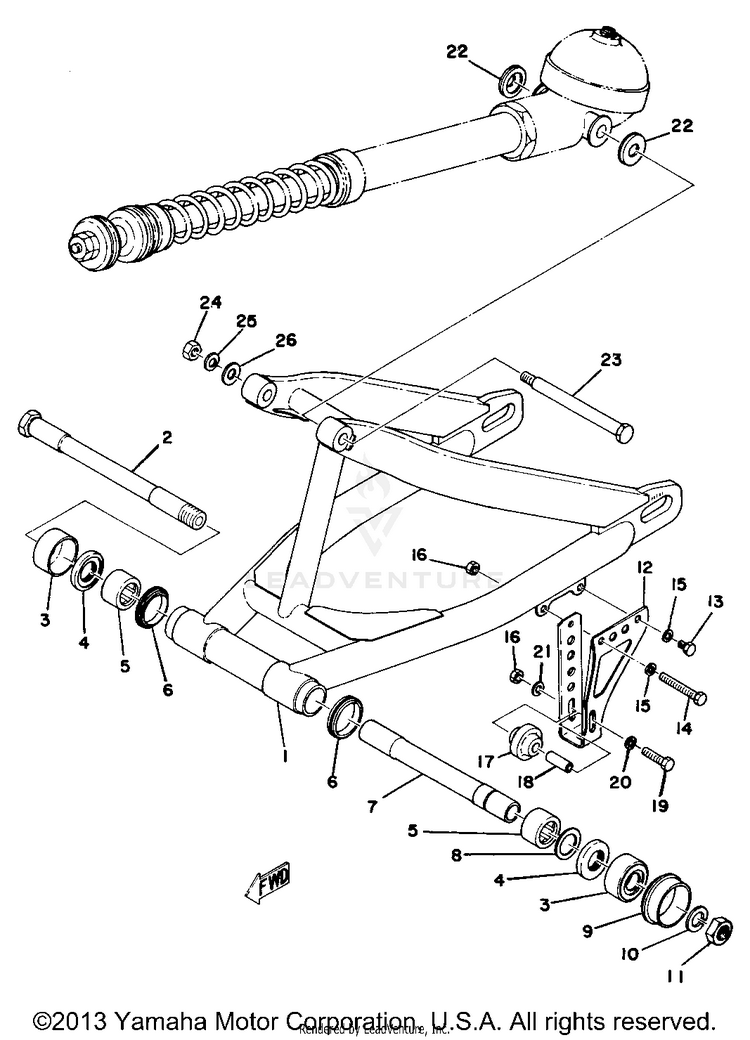 Rear Arm Schematic