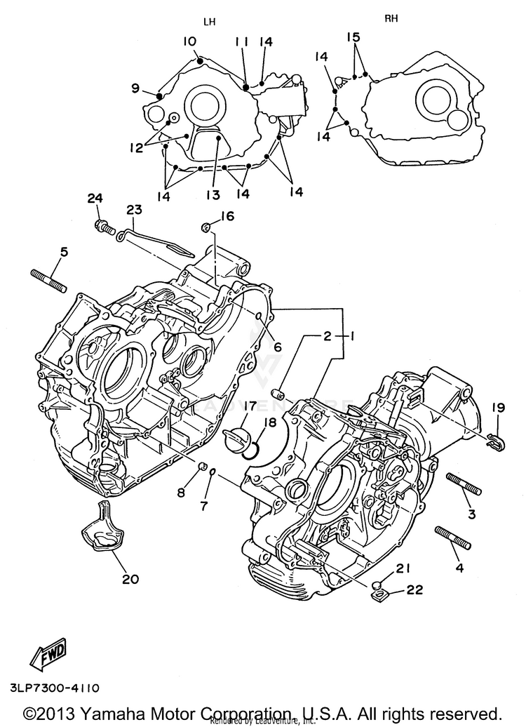 Crankcase Schematic