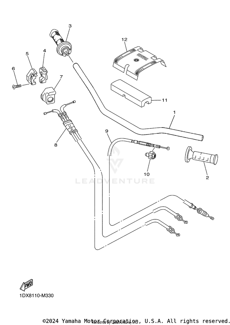 Steering Handle Cable Schematic