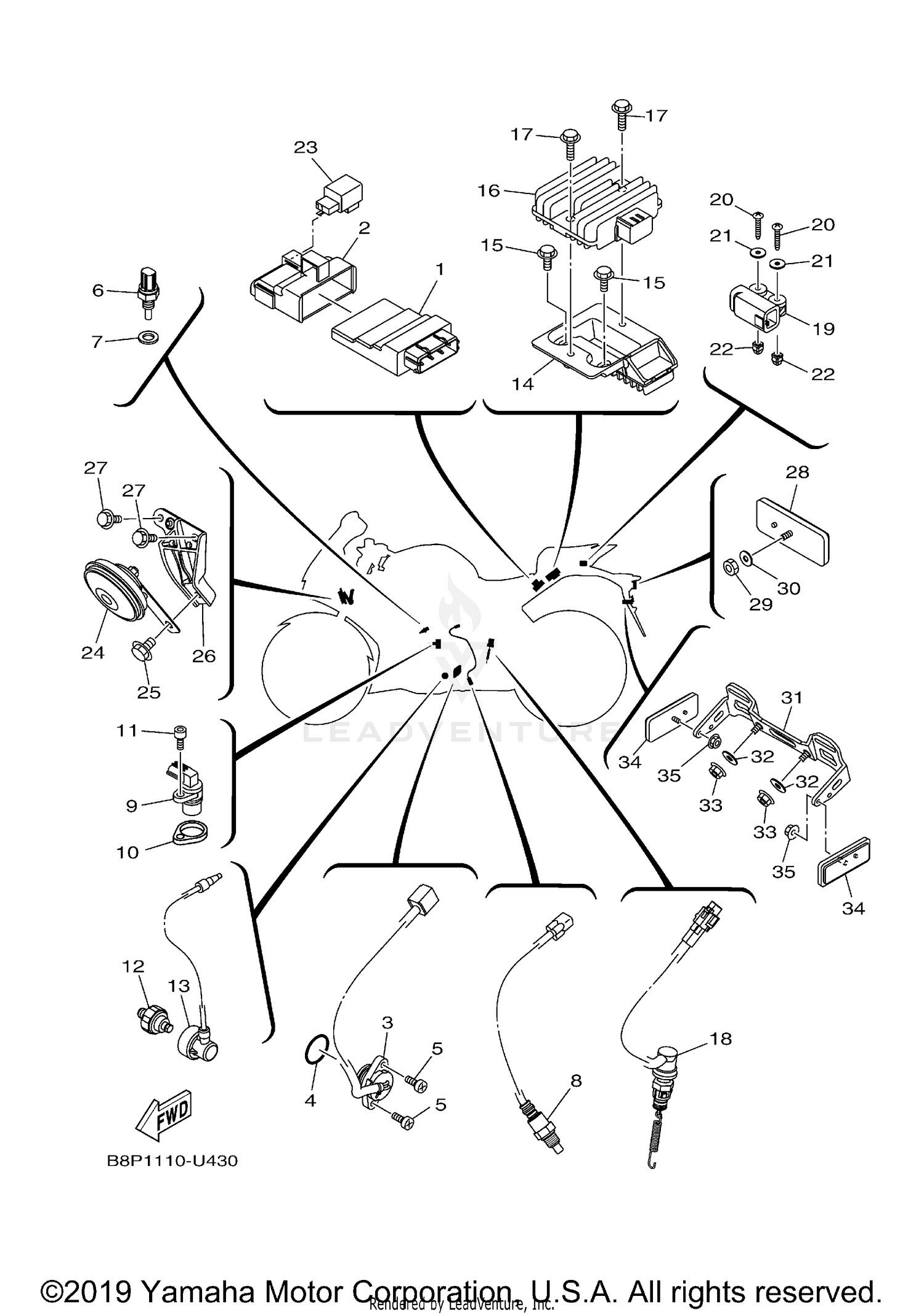 Assembly diagram