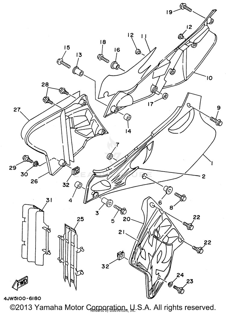 Side Cover Schematic