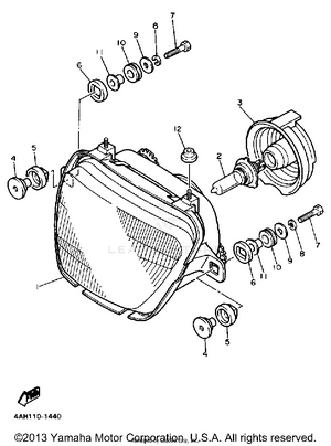 Headlight Schematic