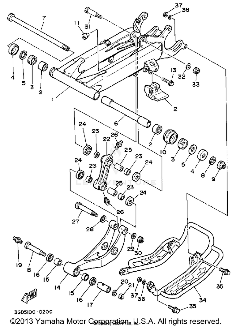 Swing Arm Schematic