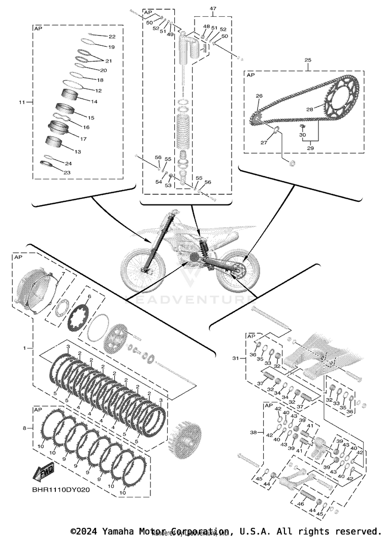 3 Maintenance Parts Kit Schematic