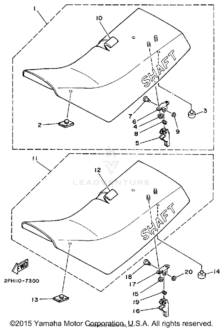 Seat Schematic