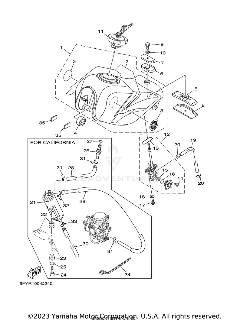 Fuel Tank Schematic